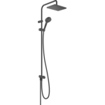 Душевая система Hansgrohe Vernis Shape Showerpipe 230 1jet Reno EcoSmart, черный матовый (26289670)