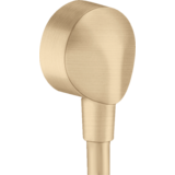 Шланговое подсоединение Hansgrohe  Fixfit E без обратного клапана, Brushed Bronze (27454140)