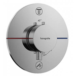 Термостат прихованого монтажу Hansgrohe ShowerSelect Comfort S на 2 функції, Chrome (15554000)