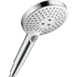 Ручной душ Hansgrohe Raindance Select S 120 3jet EcoSmart 9 л/мин, белый/хром (26531400)