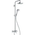 Душова система Hansgrohe Croma Select S 180 2jet Showerpipe, біла 27255400