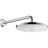 Верхний душ Hansgrohe Raindance Select S Overhead shower 300 2jet, белый/хром (27378400)