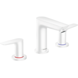 Змішувач для умивальника Hansgrohe Talis E на 3 отвори, білий матовий (71733700)