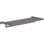 Полочка с полотенцедержателем Hansgrohe AddStoris 63.0/64.8 x 24.8 см, черный матовый хром (41751340)