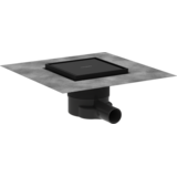 Точковий злив hansgrohe RainDrain Brilliance 56251670 з решіткою та монтажним комплектом