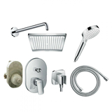 Комплект скрытого монтажа Hansgrohe Logis для душа, хром (1B111218)
