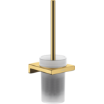 Щетка для унитаза настенная Hansgrohe AddStoris, Polished Gold Optic (41752990)