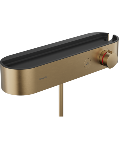 Термостат Hansgrohe ShowerTablet Select 400 мм для душу, Brushed Bronze (24360140)