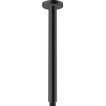 Держатель верхнего душа потолочный Hansgrohe Vernis Blend 300 мм, черный матовый (27805670)