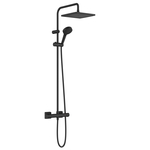 Душова система Hansgrohe Vernis Shape Showerpipe 240 1jet з термостатом, Matt Black (26427670)