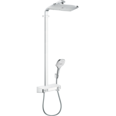 Душова система Hansgrohe Raindance Select E 360 1jet ST Showerpipe, білий/хром 27288400