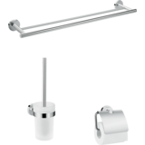 Набір аксесуарів 3 в 1, Hansgrohe Logis Universal, хром (41727000)