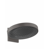 Верхній душ Hansgrohe Rainfinity 360 1jet із тримачем, Brushed Black Chrome (26230340)