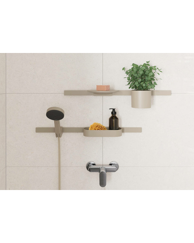 Полиця для штанги hansgrohe WallStoris Planet Edition 28917210 пісок