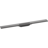 Внешняя часть слива hansgrohe для душа 800 мм RainDrain Flex Wall 56051340 черный матовый хром
