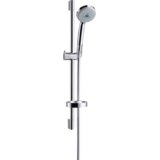 Душовий набір hansgrohe Croma 100 Multi EcoSmart з душовою штангою 65 см і мильницею 27777000 хром