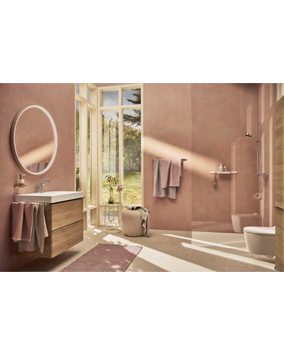 Змішувач hansgrohe Tecturis S CoolStart EcoSmart+ для раковини без зливного гарнитуру, хром 73341000