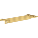 Полочка с полотенцедержателем Hansgrohe AddStoris 63х64,8x24,8 см, Polished Gold Optic (41751990)