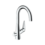 Змішувач для кухні Hansgrohe Talis S 220 з запірним вентилем, хром (72811000)