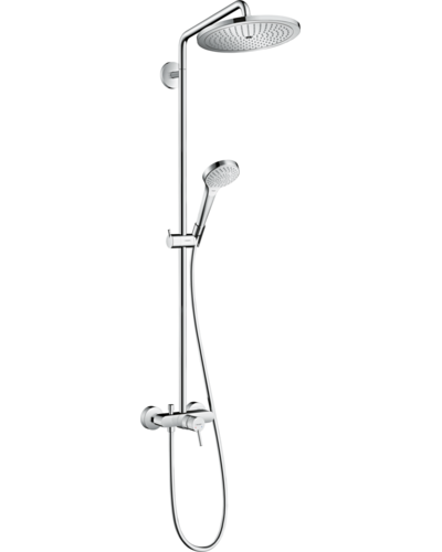 Душова система Hansgrohe Croma Select S 280 1jet Showerpipe зі змішувачем, хром (26791000)