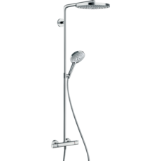 Душова система, Hansgrohe Raindance Select S 240 2jet, білий / хром (27129400)