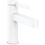 Змішувач для умивальника Hansgrohe Finoris 100 з донним клапаном push-open, білий матовий (76010700)