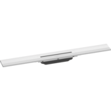 Внешняя часть слива hansgrohe для душа 700 мм RainDrain Flex Wall 56050700 белый матовый