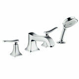 Змішувач Hansgrohe Metris Classic для ванни, двухвентильний, на 4 отвори 31314000