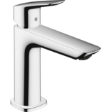 Змішувач для умивальника Hansgrohe Logis 110 Fine без донного клапана, хром (71253000)