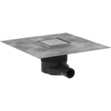 Точковий злив hansgrohe RainDrain Brilliance 56250800 з решіткою та монтажним комплектом