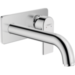 Змішувач для умивальника настінний Hansgrohe Vernis Shape 205 мм, хром (71578000)