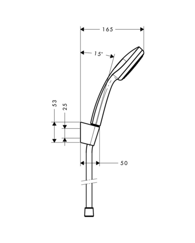 Душовий набір Hansgrohe Croma 100 27575000