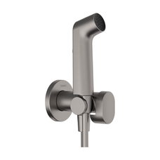 Комплект гигиенического душа Hansgrohe Bidette Brushed Black Chrome (верхняя часть) 29232340