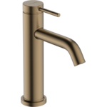 Смеситель Hansgrohe Tecturis S 110 CoolStart для умывальника без донного клапана, Brushed Bronze (73312140)