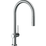 Кухонний змішувач Hansgrohe Talis M54 210 2jet з витяжним виливом, хром (72800000)