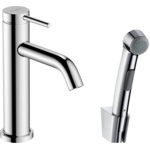 Смеситель Hansgrohe Tecturis S 110 для умывальника с гигиенической лейкой, Chrome (73211000)