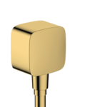 Шланговое під'єднання Hansgrohe FixFit E зі зворотним клапаном, Polished Gold Optic (26457990)