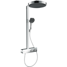 Душова система Hansgrohe Rainfinity Showerpipe 360 1jet з термостатом ShowerTablet 350, Chrome (26853000)