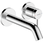 Смеситель Hansgrohe Tecturis S 165 для умывальника со стены, Chrome (73350000)