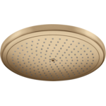 Верхній душ Hansgrohe Croma 280 1jet, brushed bronze (26220140)