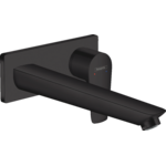 Змішувач настінний для умивальника Hansgrohe Talis E 225 мм, чорний матовий (71734670)