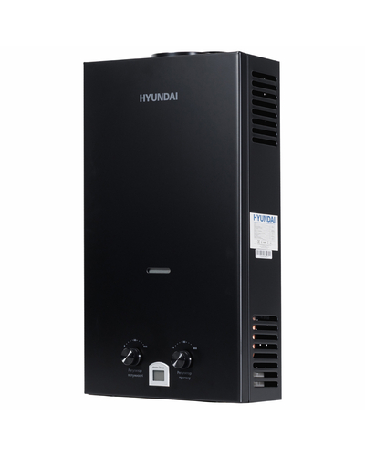 Дымоходная газовая колонка Hyundai ARIS20-03UA 20кВт 10 л/мин чёрная