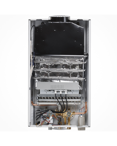 Дымоходная газовая колонка Hyundai ARIS20-03UA 20кВт 10 л/мин чёрная