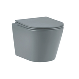 Подвесной унитаз Imprese Vltava rimless антрацит мат c06309615