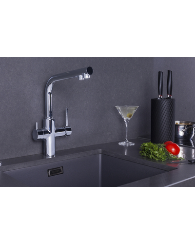 Смеситель Imprese Daicy с подключением питьевой воды, для кухни (55009-F)