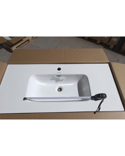 Тумба с умывальником Imprese Vaclav 100см подвесная белая u08506403FL Тумба с умывальником Imprese Vaclav 100см подвесная белая u08506403FL