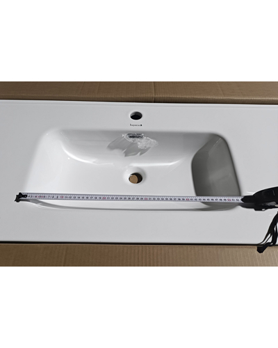 Тумба с умывальником Imprese Vaclav 100см подвесная белая u08506403FL Тумба с умывальником Imprese Vaclav 100см подвесная белая u08506403FL