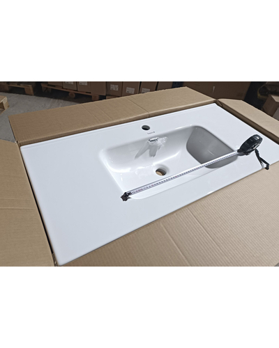 Тумба с умывальником Imprese Vaclav 100см подвесная белая u08506403FL Тумба с умывальником Imprese Vaclav 100см подвесная белая u08506403FL