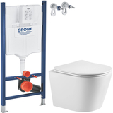 Инсталляция Grohe Rapid SL с унитазом Imprese Dobry Twist 388400WG + c06802203