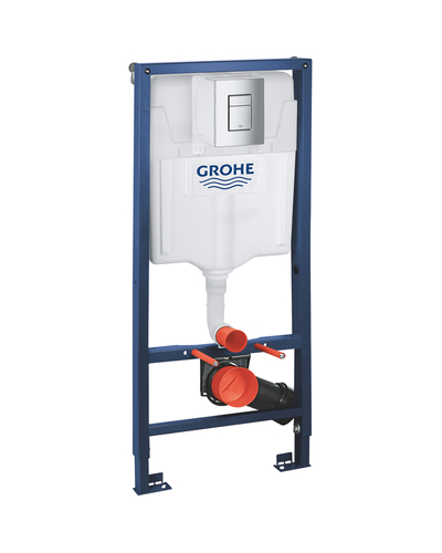 Инсталляция Grohe Rapid SL с унитазом Imprese Kubik Twist кнопка хром 38772001 + c06810233TW Инсталляция Grohe Rapid SL с унитазом Imprese Kubik Twist кнопка хром 38772001 + c06810233TW